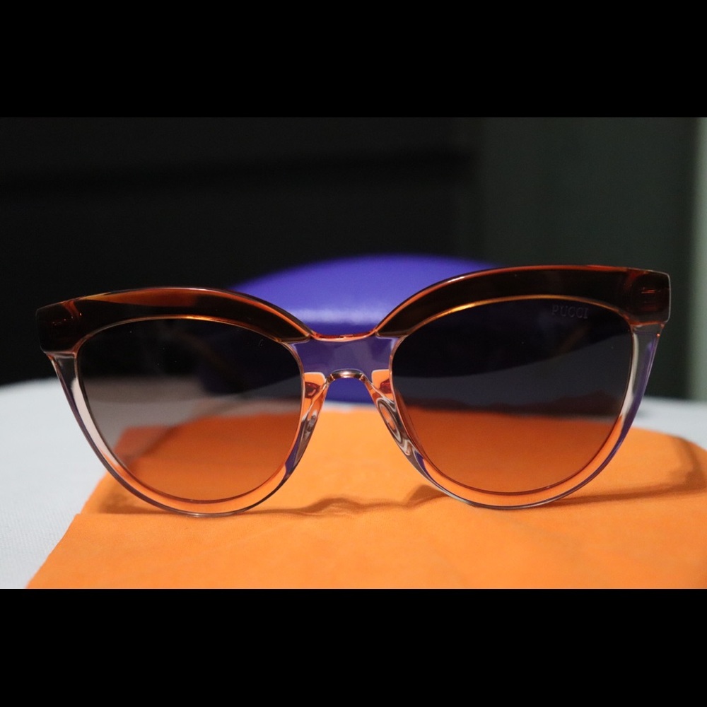 Emilio Pucci 54mm Cat Eye Sunglasses